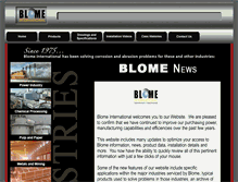 Tablet Screenshot of blome.com