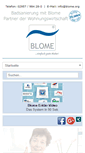 Mobile Screenshot of blome.org